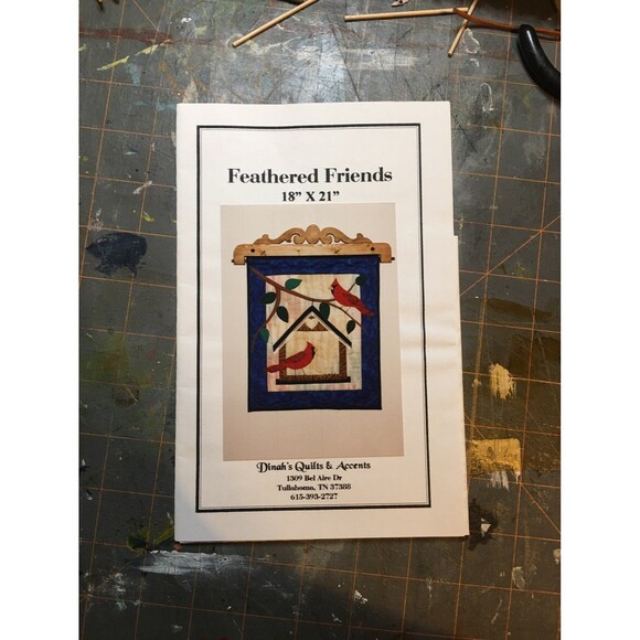 Cardinal Bird Quilt Pattern - Picture 2 of 3